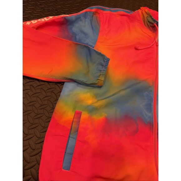 Rare VTG Pink Dolphin Windbreaker Jacket Full Zip Sz 3XL the hundreds supreme - Picture 3 of 11